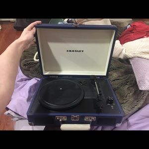 Blue Record Player (Crowley)